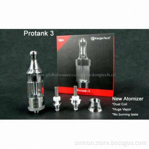 Protank 3 Electronic Cigarette Atomizer with Huge Vapor Tank, 2.5mL Capacity